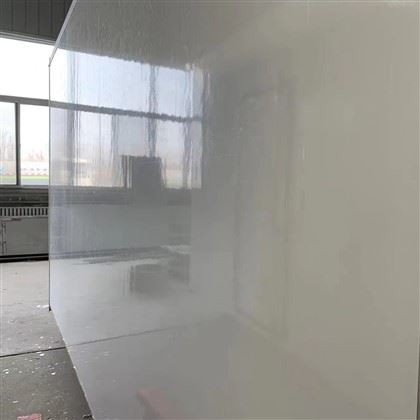 Fiberglass Kompost Wall Panel Roll Fiber Glass Gelcoated FRP GRP Coil Għall RV Camper Truck Body Dry Van Trailer Flat Sheet