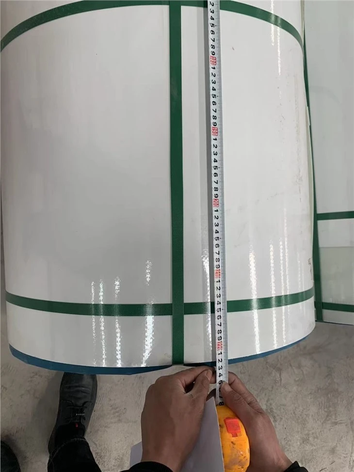 FRP Gelcoat Panels Inspection Data